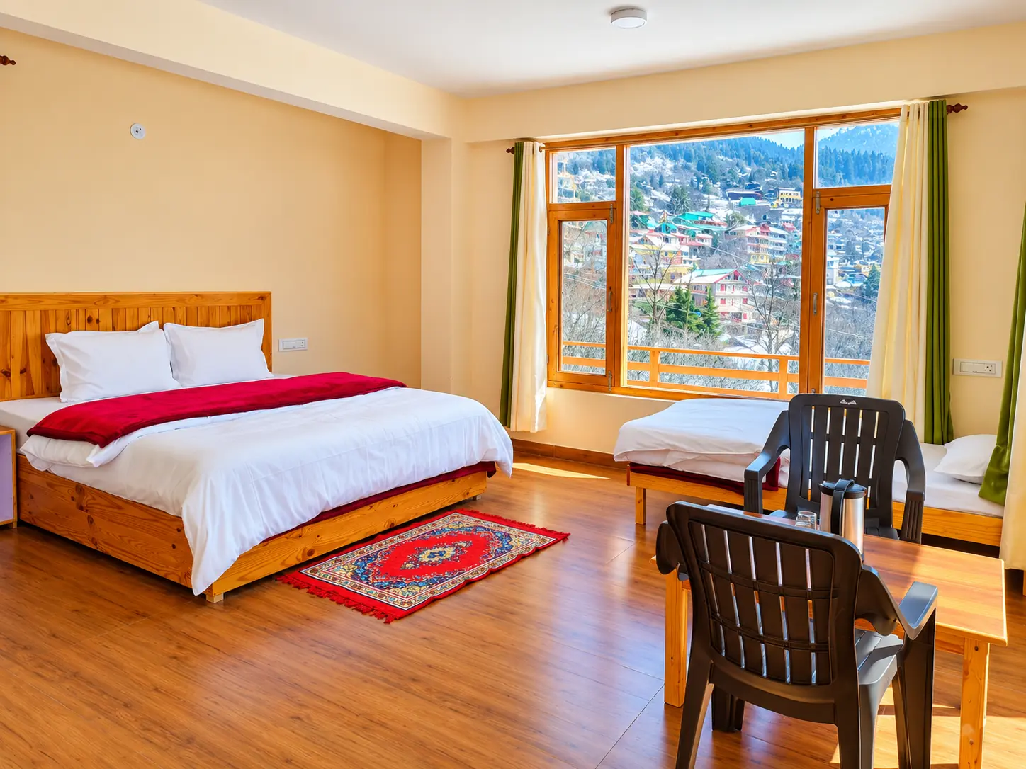 Guest House & Alpine shared Tent